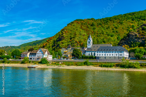 Monastery at Bornhofen in Germany photo