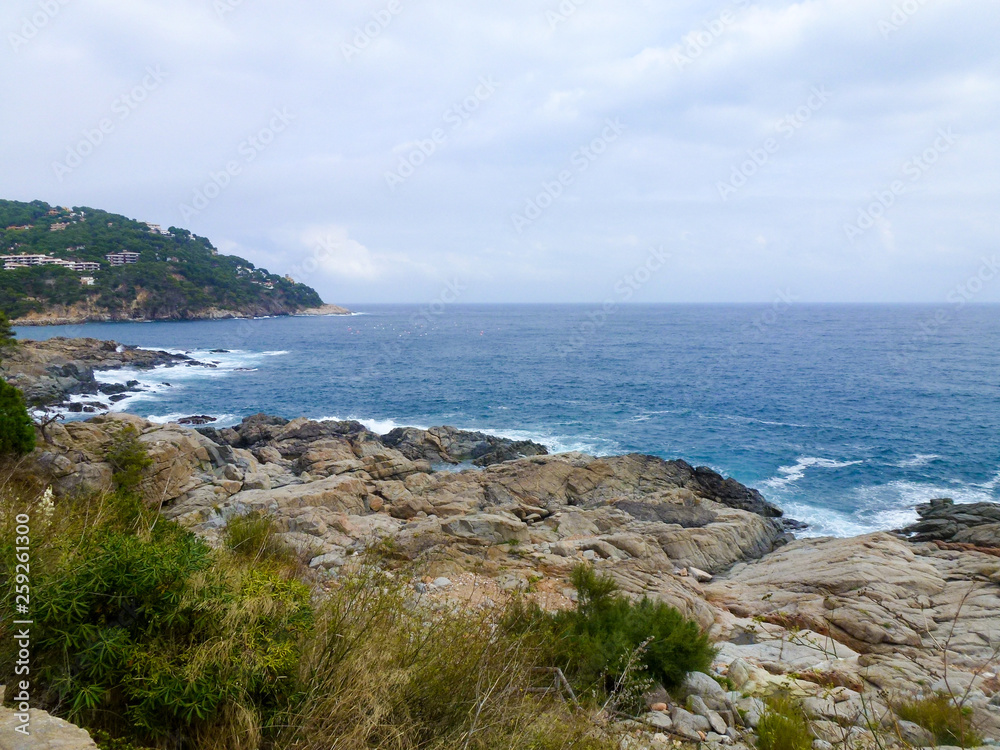 Fototapeta premium cliff coastline