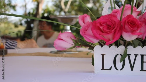 Flores Paneo Love Rosas floral amor
