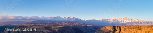 Картината върху платно xinjiang kuitun grand canyon panorama