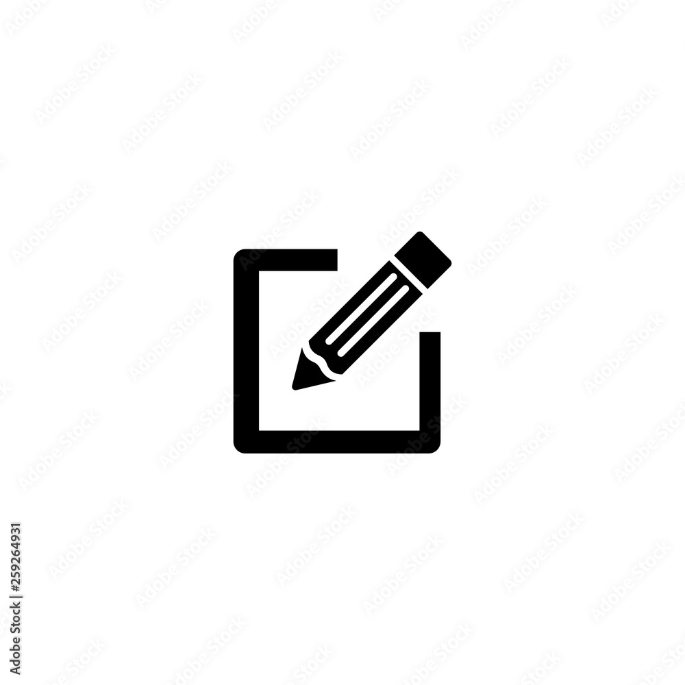 edit icon on white background edit icon on white background