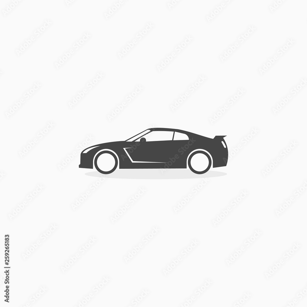 illustration of car icon