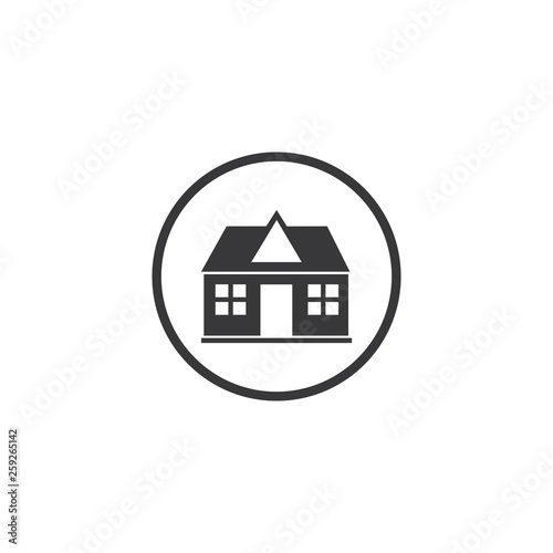 home front view simple icon