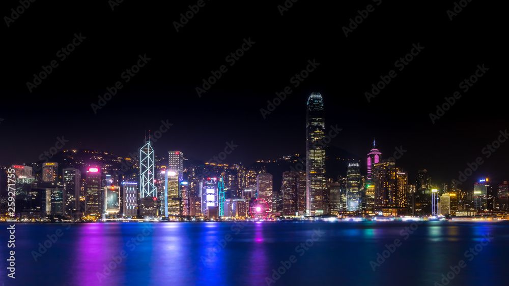 Fototapeta premium Hong Kong skyline