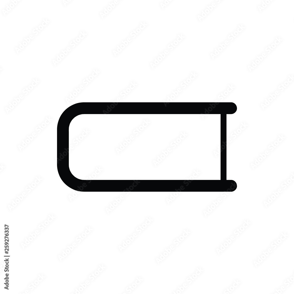 Book vector icon. illustration Book vector icon. illustration