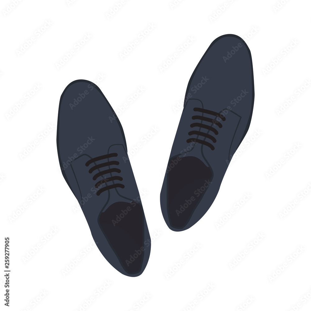 shoes icon in flat style isolated vector illustration on white transparent background shoes icon in flat style isolated vector illustration on white transparent background