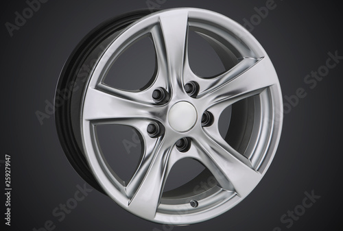 alloy wheel or rim