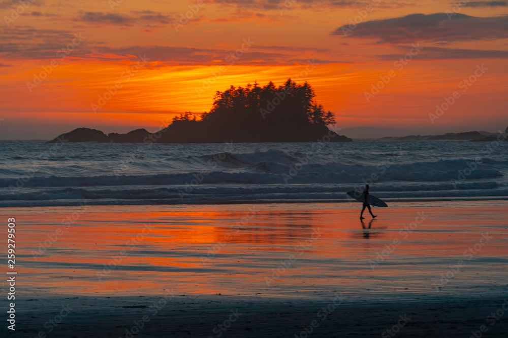 Sonnenuntergang in Tofino Sonnenuntergang in Tofino