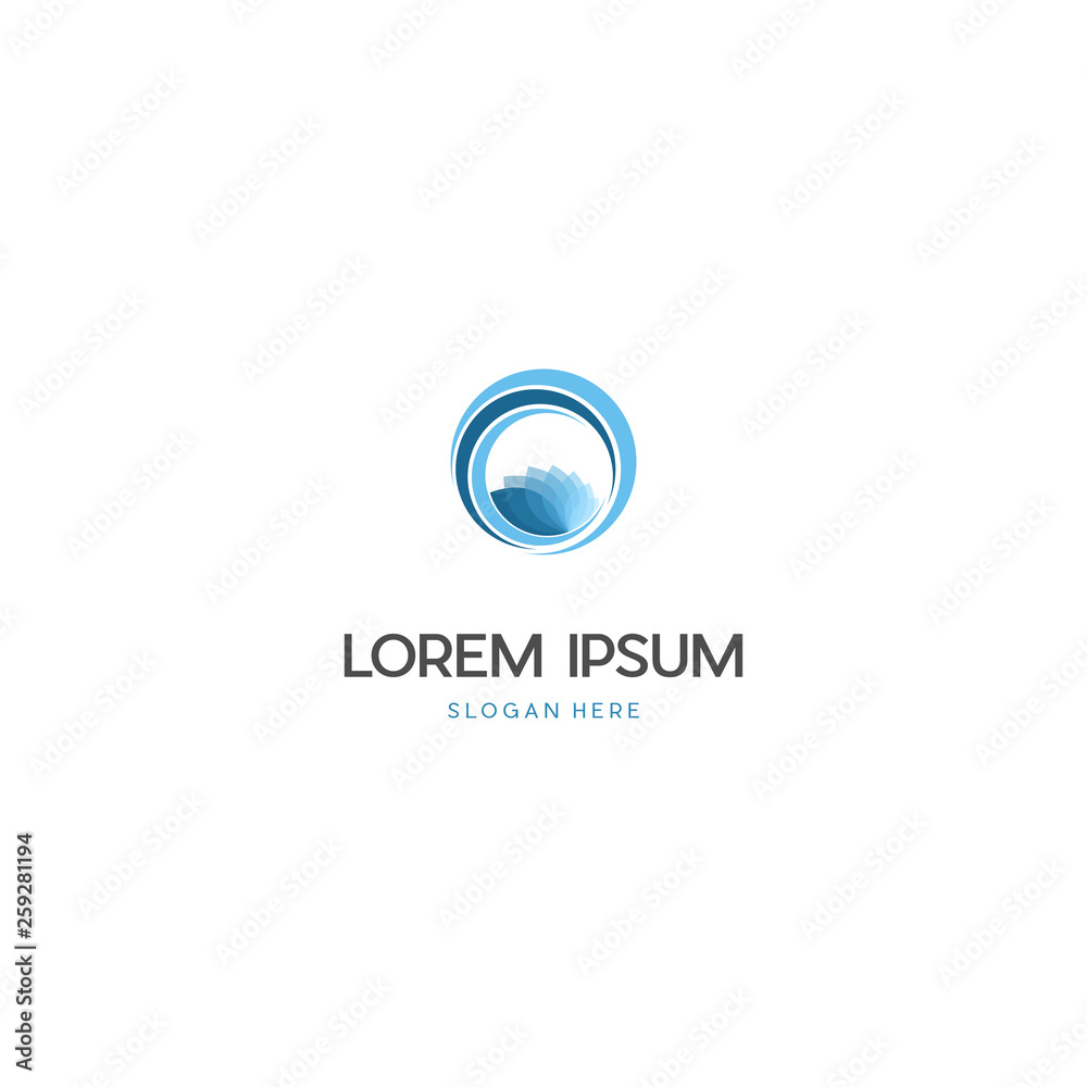 Lotus flower logo. Vector design template of lotus icons, Lotus flower logo vector design Lotus flower logo. Vector design template of lotus icons, Lotus flower logo vector design