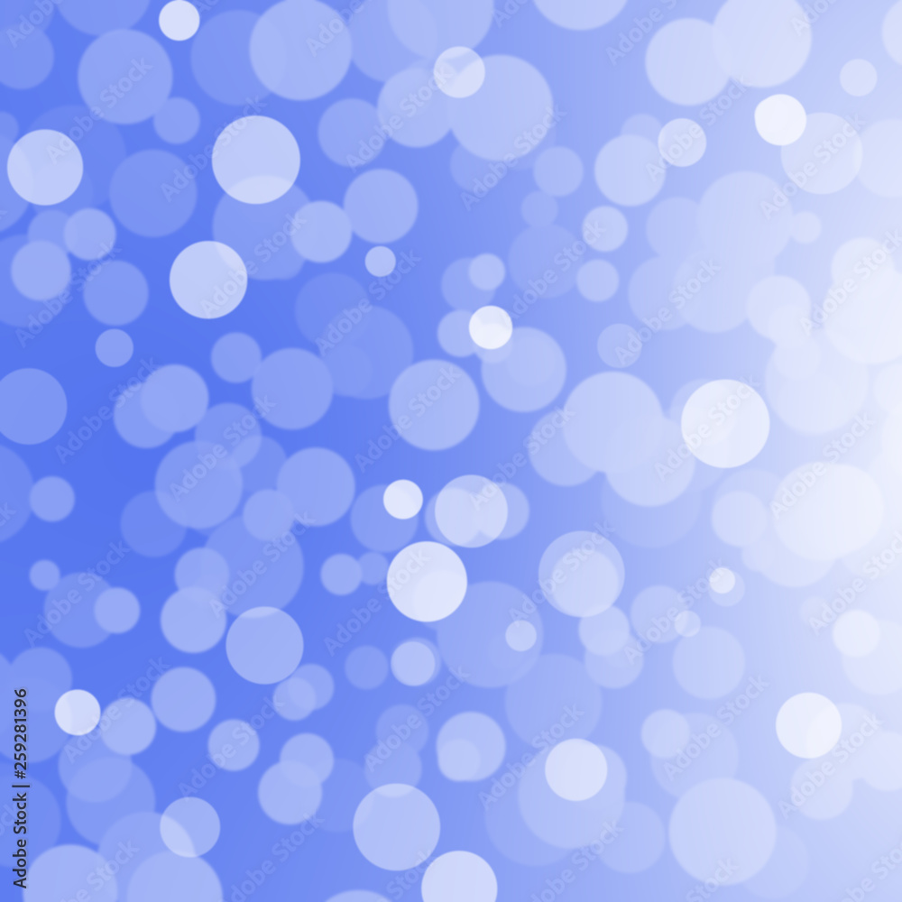 Abstract blue bokeh background with blur white light effect Abstract blue bokeh background with blur white light effect