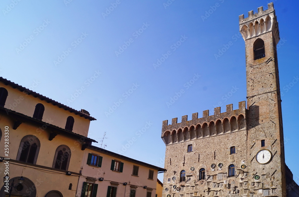 Fototapeta premium Vicari Palace, Scarperia, Tuscany, Italy