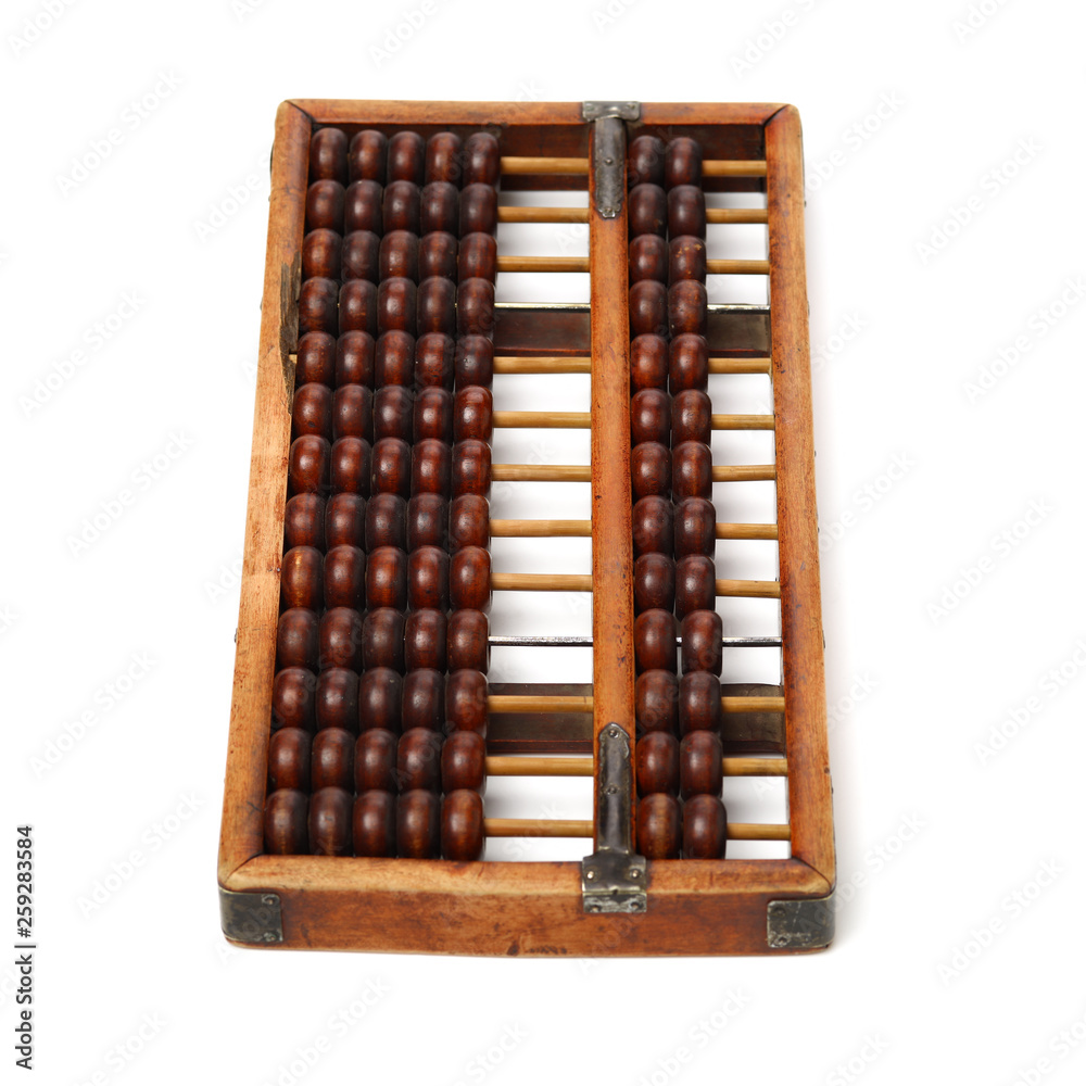 The Abacus on white background The Abacus on white background