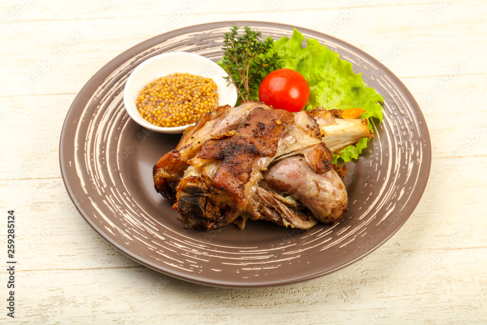 Roasted pork knee Roasted pork knee