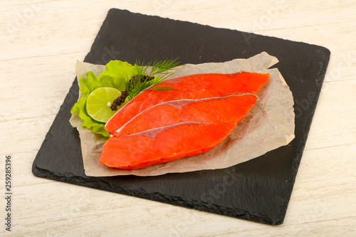 Salted salmon