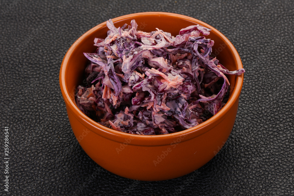 Cole slaw salad with cabbage Cole slaw salad with cabbage