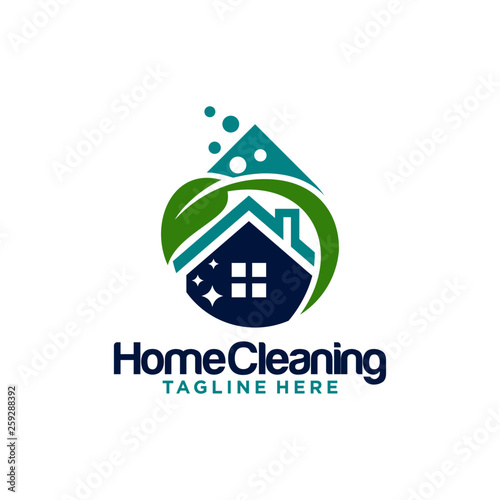 House Cleaning Logo Designs Template