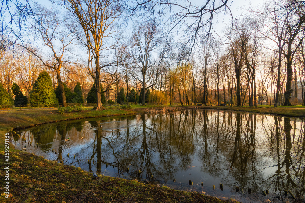 Białystok - Park Planty. Wiosna na Podlasiu