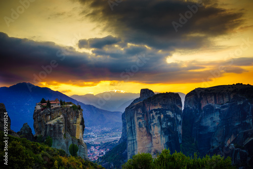 Monastery of the Holy Trinity i in Meteora  Greece