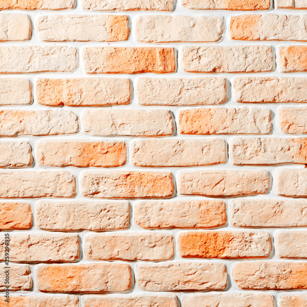 Fototapeta premium old red brick wall background