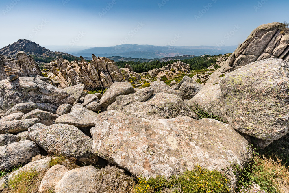 Landscape Monte Limbara Sardinien