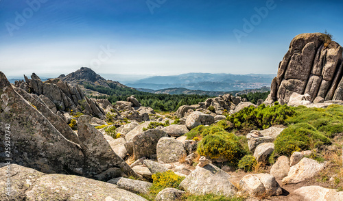 Landscape Monte Limbara Sardinien