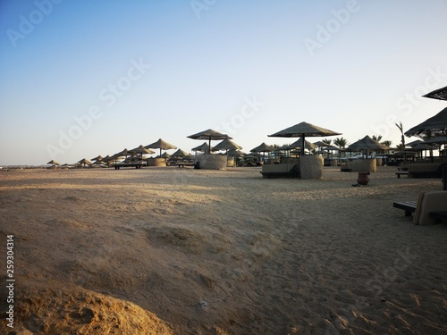 Ägypten Strand am Morgen