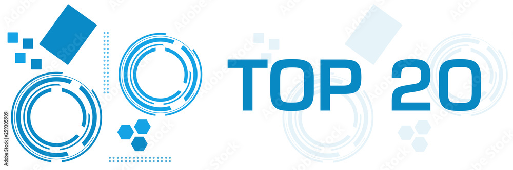 Top Twenty Blue Technology Square Horizontal Top Twenty Blue Technology Square Horizontal