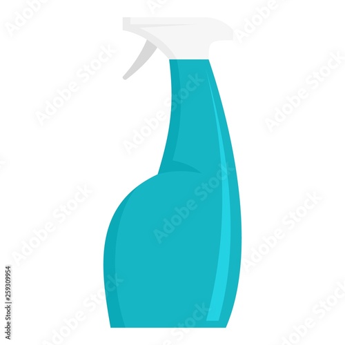 Cleaner spray icon. Flat illustration of cleaner spray vector icon for web design