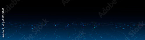Abstract tech background. Futuristic technology interface