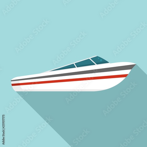 Slika na platnu Speed boat icon