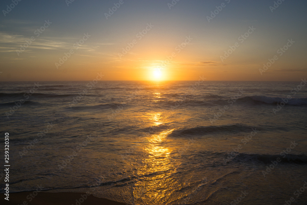Fototapeta premium sunset on the beach