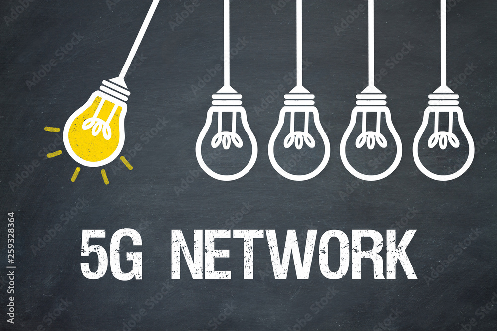 Fototapeta premium 5G Network 