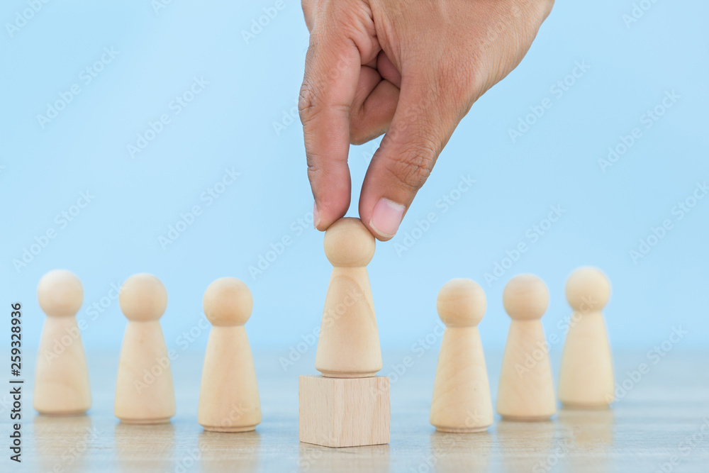 Hand business human resource, recruitment employee and Talent managemen with Successful business team leader concept -Image. Hand business human resource, recruitment employee and Talent managemen with Successful business team leader concept -Image.