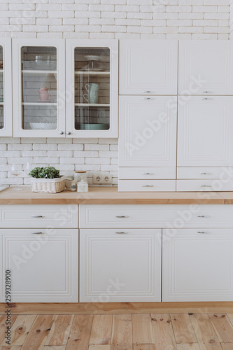 kitchen interior loft style modern minimalism