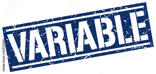 variable square grunge stamp