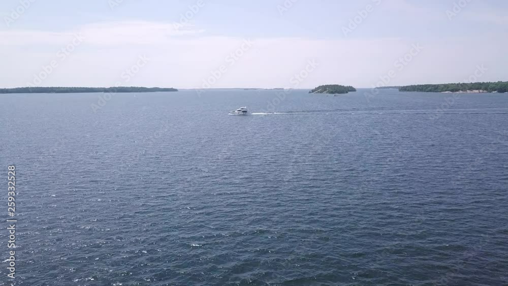 killbear provincial park. Aerial view of the Georgian bay. killbear provincial park. Aerial view of the Georgian bay.