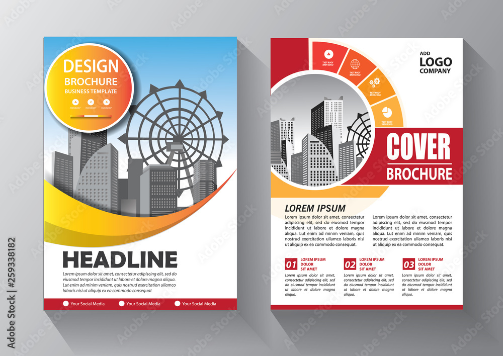 Business abstract vector template. Brochure design, cover modern layout, annual report, poster, flyer in A4 with colorful triangles, geometric shapes for tech, science, market with light background Business abstract vector template. Brochure design, cover modern layout, annual report, poster, flyer in A4 with colorful triangles, geometric shapes for tech, science, market with light background