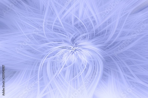 light pattern fractal illustration background. mind-bender flow.