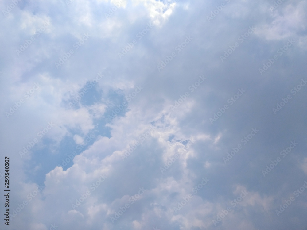 Fototapeta premium Sky on the afternoon