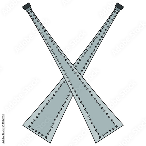 Masonic symbol of Director of Music, Craft Lodge Officers Collar Jewel