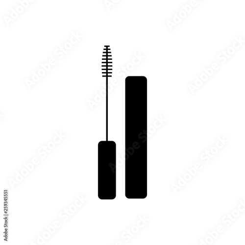Mascara graphic design template vector isolated
