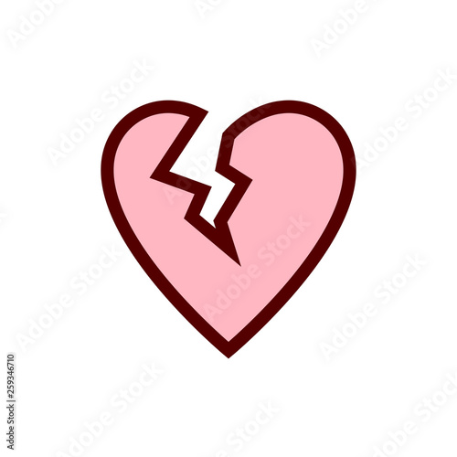 Free Download Heartbreak vector icon - GFXLoad