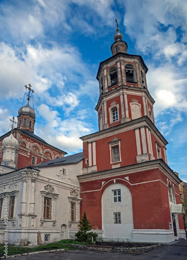 Church of the feast of the Presentation of the Blessed Virgin. Moscow, Russia. 17th century