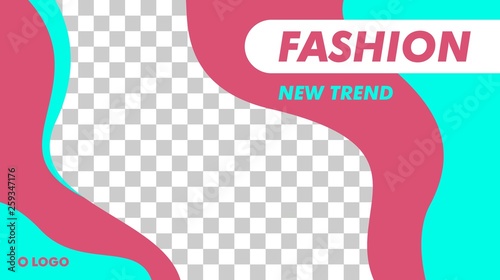 Modern Fashion Beauty Banner Template Design Vector