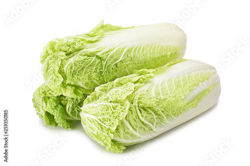 Beijing cabbage (lettuce, petsay, Chinese salad) tender juicy vegetable