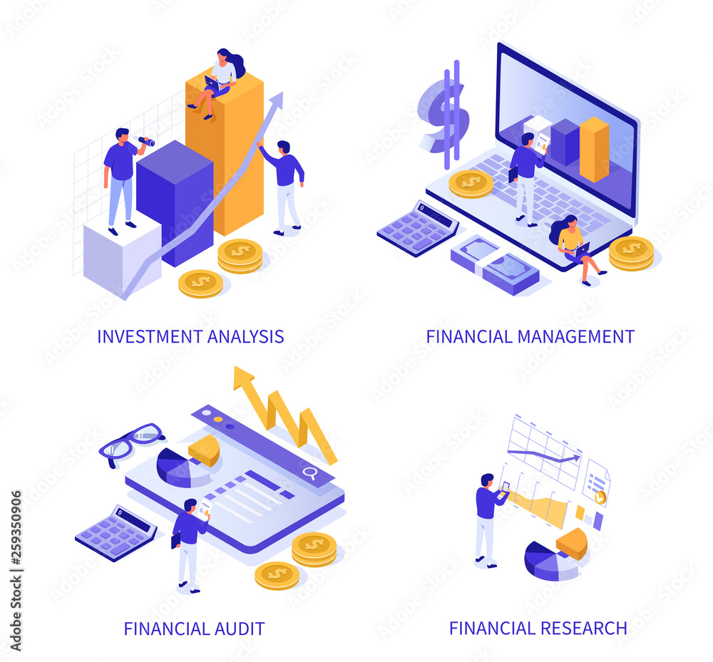 Fototapeta premium financial