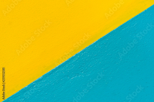 Blue sea pattern with yellow. © hiran5