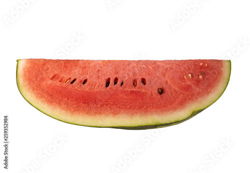  watermelon on white background. (clipping path)