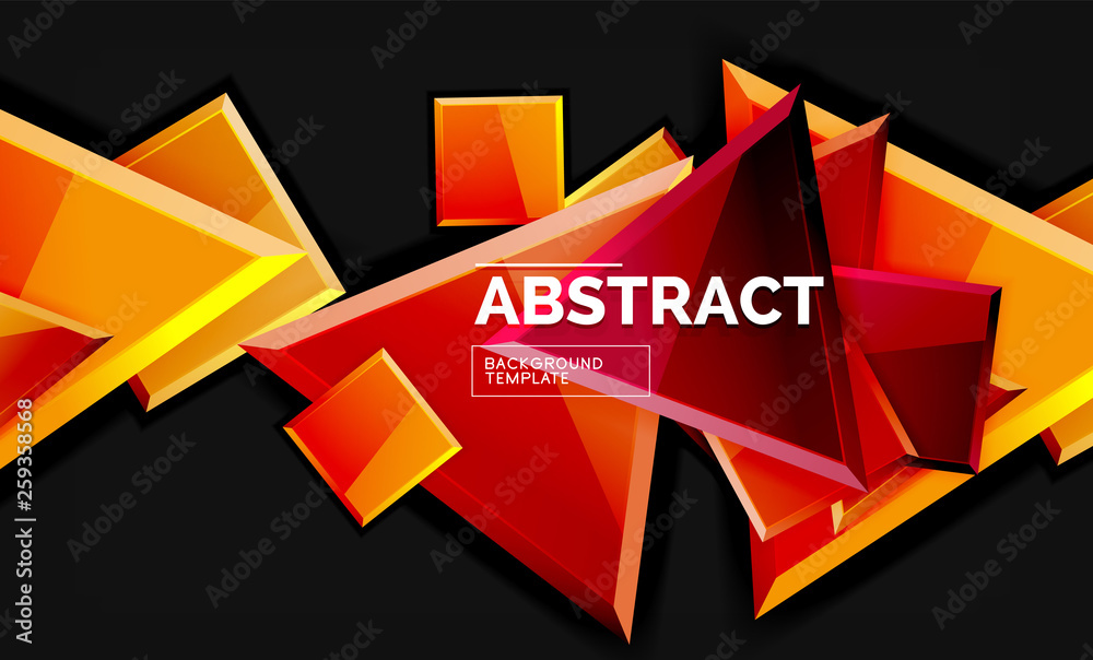 Shiny style geometric background Shiny style geometric background