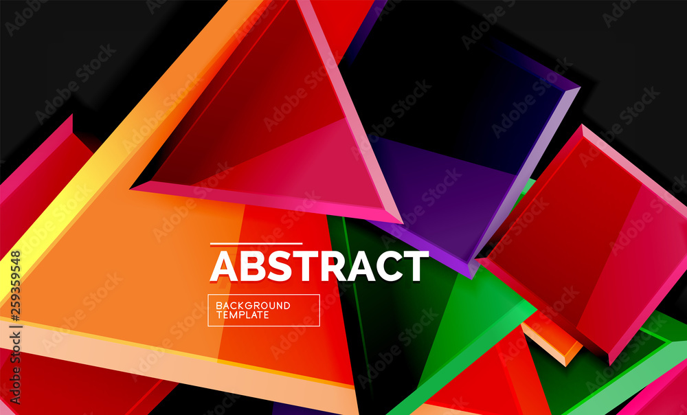 Shiny style geometric background Shiny style geometric background